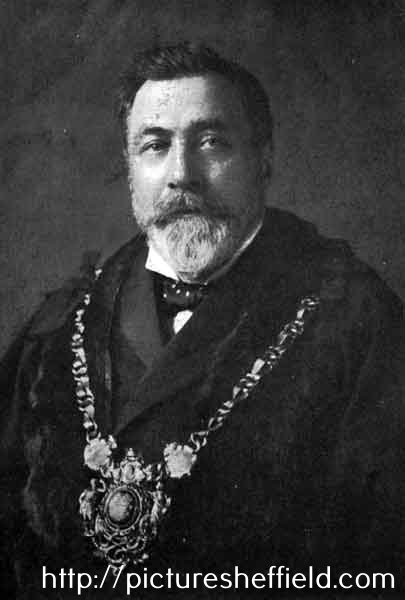 Alderman Sir Joseph Jonas (1845-1921), Lord Mayor of Sheffield, 1904 - 1905