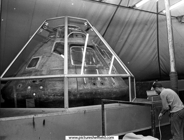 Apollo 10 Space Capsule at Abbeydale Industrial Museum