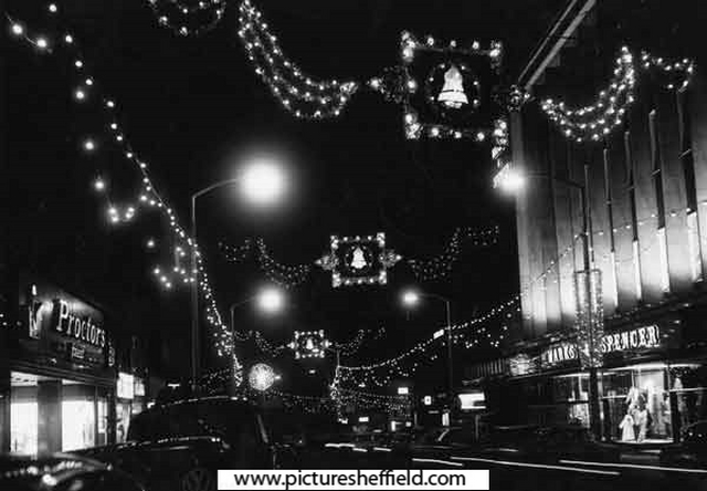 Christmas illuminations, Fargate 