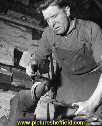 Harry Fletcher, Blacksmith at Loxley