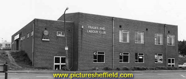 Sheffield Trades and Labour Club, junction of Duke Street and Talbot Street, Park