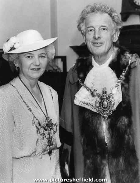 Lord and Lady Mayoress, Councillor Peter and Mrs Betty Horton