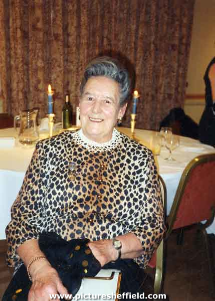 Miss Wass, former headmistress of Springvale House Open Air School, Park Lane