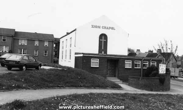 Zion Chapel Pentecostal Church (latterly Southern Light Community Church), Tannery Street, Woodhouse