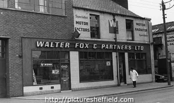 Walter Fox and Partners Ltd, sheet metal workers, No.16 Suffolk Road