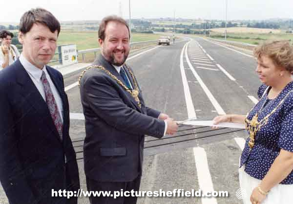 Opening of the Mosborough Parkway by the Lord Mayor, Councillor Ian Saunders and Lady Mayoress, Beverly Saunders