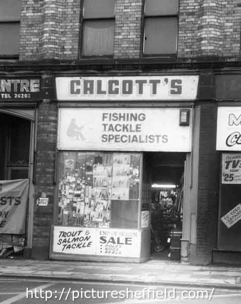 S.V. Calcott, fishing tackle suppliers, No.2 Lady's Bridge