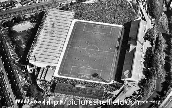 Hillsborough football ground, c. 1964