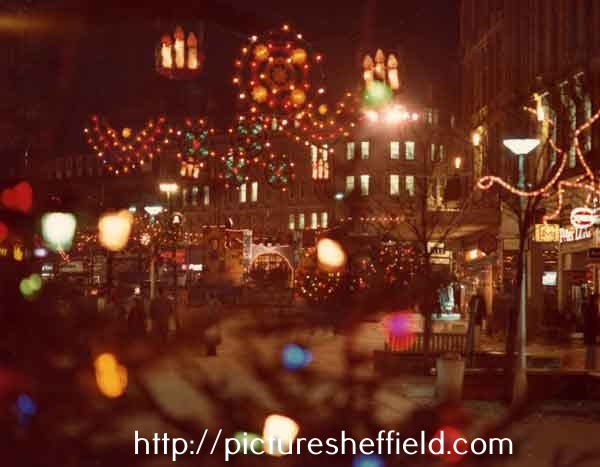 Christmas lights on Fargate 