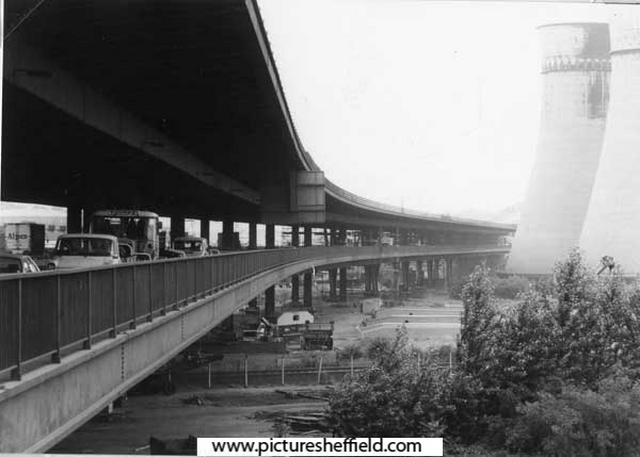 Tinsley Viaduct and Tinsley Towers
