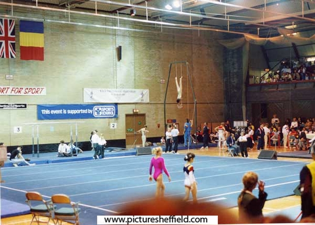 World Student Games Gymnastics, Great Britain v. Romania, ?at Don Valley Stadium