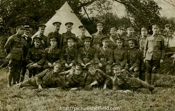 Unidentified soldiers in World War One