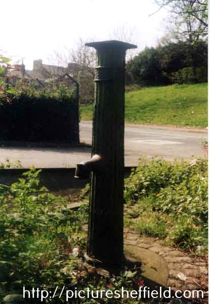Old water pump in Upwell Lane, Grimesthorpe