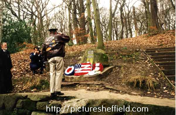 Anniversary of the USAF Flying Fortress (Mi Amigo) crash in Endcliffe Park