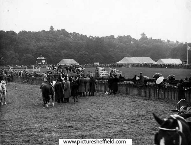 World War Two, Holidays at Home - Food Production Show / gymkhana (possibly in Endcliffe Park)