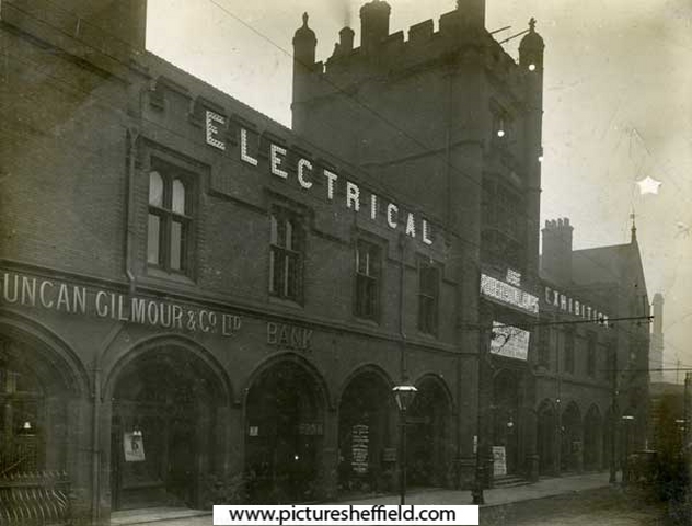 Electrical Exhibition, Corn Exchange, Sheaf Street, Sheffield
