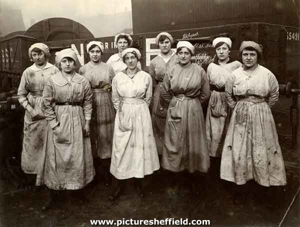 Women workers at Vickers Ltd, River Don Works