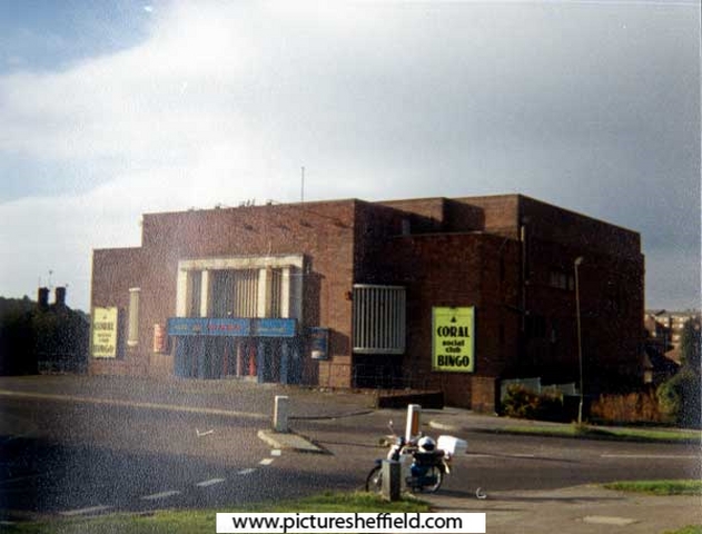 Former Ritz Cinema, junction of Southey Green Road and Wordsworth Avenue, Parson