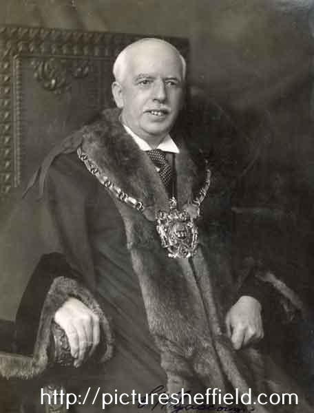 Alderman Charles William Gascoigne, JP., Lord Mayor, 1945-1946