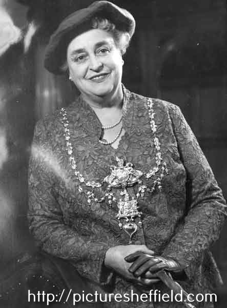Mrs Neill, Lady Mayoress, 1956-1957