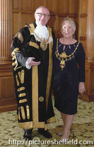 Councillor Peter Rippon, Lord Mayor and Mrs Susan Rippon, Lady Mayoress, 2014-2015