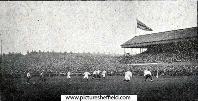 Sheffield United Football Club versus Manchester City, October 1899
