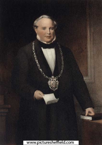 Sir John Brown (1816-1896), Lord Mayor of Sheffield, 1861 - 1862