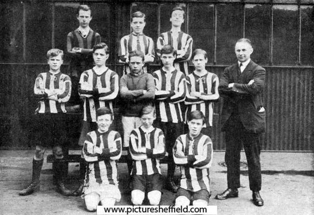 Thomas Firth and Sons, Norfolk Works Junior Football team.