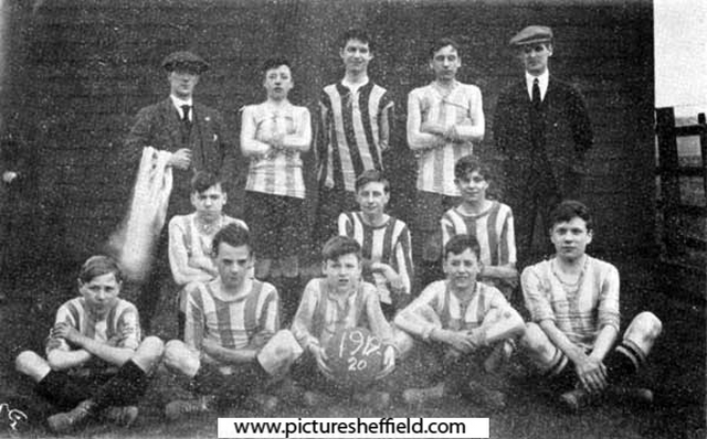 Firth's 'Raleigh' (Under 16) Football Team, 1919-1920