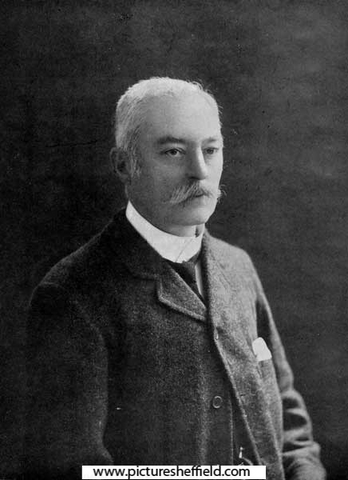 Henry Hall Bedford (1847 - 1930), Director of Sheffield Banking Company. Master Cutler, 1907