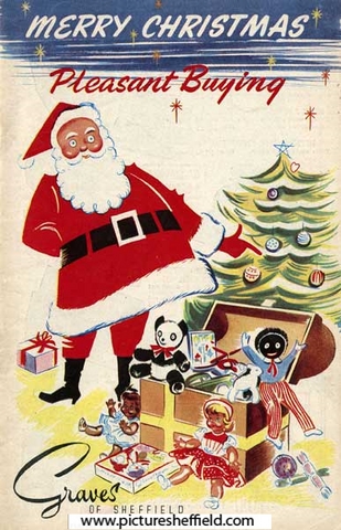 Cover of J. G. Graves Christmas mail order catalogue, 1950s
