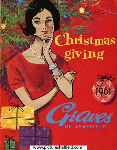 Cover of J. G. Graves Christmas mail order catalogue
