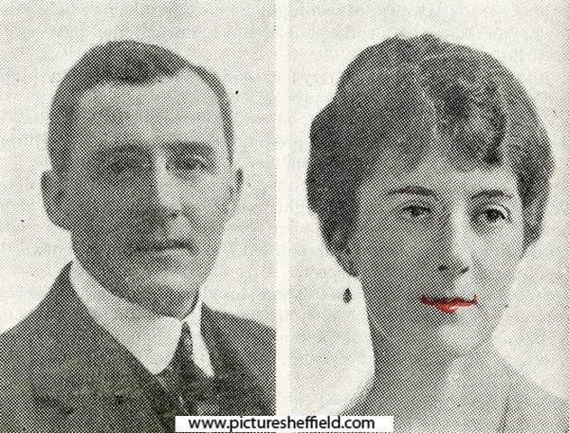 Councillor Samuel Roberts (d.1955), Lord Mayor, 1919 - 20 and Lady Mayoress, Mrs Roberts