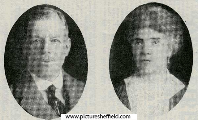 Colonel Henry Kenyon Stephenson (1865 - 1947) and Mrs Stephenson, Master and Mistress Cutler, 1919 -20 
