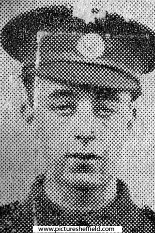 Private G. H. Collier, York and Lancaster Regiment, Sheffield, wounded