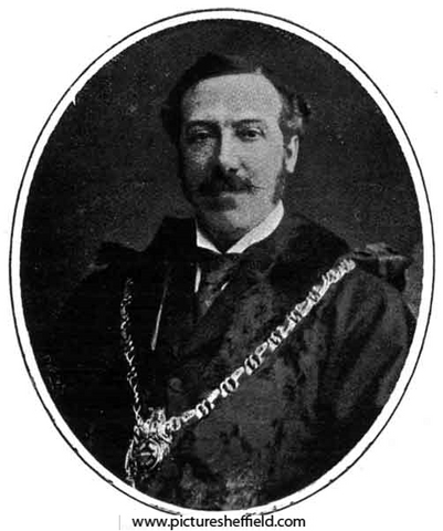 Alderman George Franklin, (1853-1916), JP., Town Trustee, Lord Mayor, 1897 - 1898