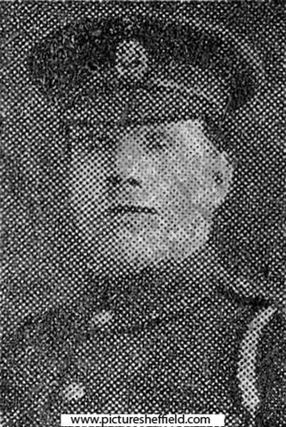 Private G. A. Buckmaster, York and Lancaster Regiment, Wadsley, Sheffield, wounded