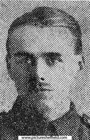 Private John A. Nash, East Kent Regiment, Stemp Street, Sheffield, wounded