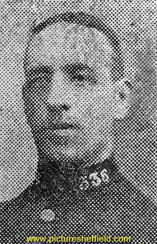 Private Alfred Sanderson, Coldstream Guards, Sheffield City Police, No. 9 Haywood Road, Sheffield, killed in action 25th June 1917 leaving a wife and several children