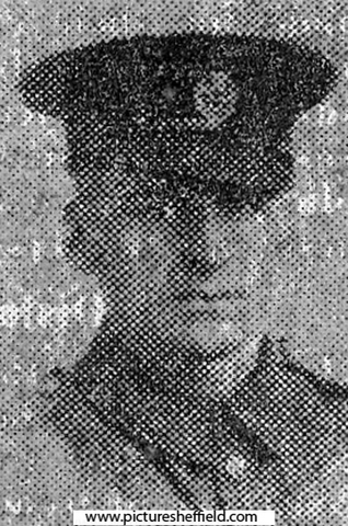 Private W. Moore, York and Lancaster Regiment, Hillsboro', wounded
