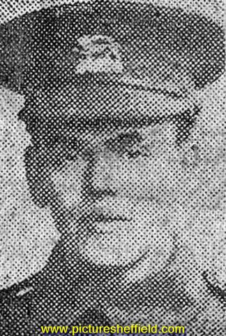 Private W. Wainwright, North Staffordshire Regiment, Walkley, Sheffield, killed