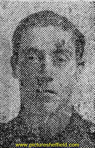 Private G. Worrall, York and Lancaster Regiment, Short Street, Carbrook, Sheffield, killed