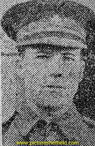 Sergeant N. R. Walker, Royal Army Medical Corps, Sheffield, gassed