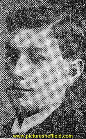 Gunner A. Lawrence Horner, Royal Field Artillery, Sheffield, wounded and in hospital