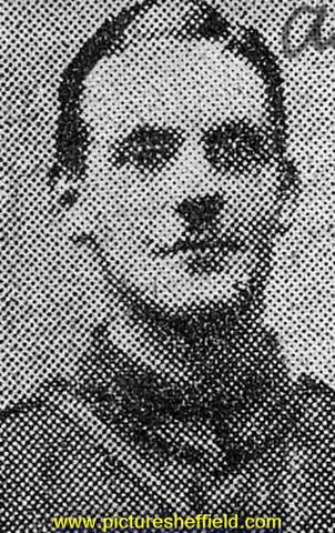 Sergeant J. W. Guy, Royal Welsh Fusiliers, Crookesmoor, Sheffield, killed