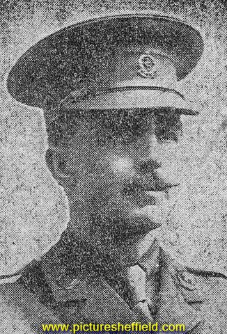 Hon. Lieutenant and Quartermaster J. Tonkinson, Wharncliffe War Hospital 'mentioned' for services rendered in connection with the War