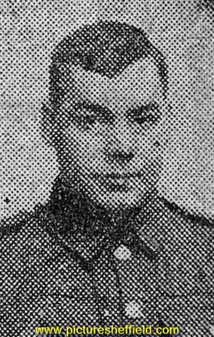Private W. Jackson, M.T.(Motor Transport?), Army Service Corps, Dinnington, killed in action