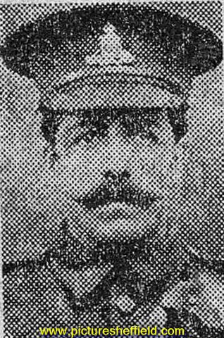 Staff Sergeant A. Hardcastle, Royal Field Artillery, 71 Moore Street, Sheffield, died of heatstroke in India