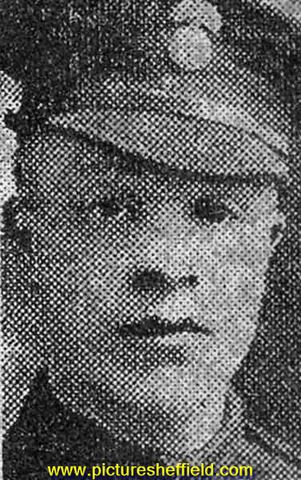Private Stanley Shearstone, York and Lancaster Regiment, 47 Barber Road, Sheffield, killed