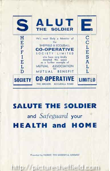 Greenhill and District Salute the Soldier Week, 24th June - 1st July 1944